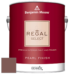 Benjamin Moore 550 Regal Select Waterborne Interior Pearl Finish краска цвет 2102-30 Pueblo Brown