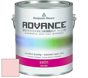 Benjamin Moore 792 Advance Interior Paint-Satin эмаль цвет 2011-60 Springy Peach