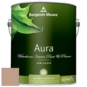 Benjamin Moore Aura 528 Waterborne Interior Semi-gloss Finish краска цвет AF-245 