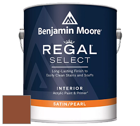 Benjamin Moore 550 Regal Select Waterborne Interior Pearl Finish краска цвет RAL 8004 