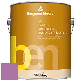 Benjamin Moore Ben W625 Premium Interior Latex Flat краска цвет NCS S 2050-R40B 