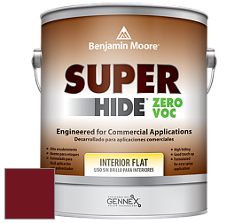 Benjamin Moore 355 Super Hide Zero Voc Interior Flat краска цвет RAL 3032 