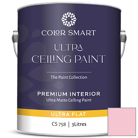 Краска COLOR SMART CS 758 ULTRA CEILING PAINT ультраматовая краска цвет 1324 May Flowers
