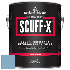 Benjamin Moore 486 Ultra Spec SCUFF-X Interior Satin Finish краска цвет NCS S 2030-R90B 