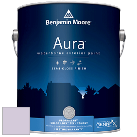 Benjamin Moore Aura 632 Waterborne Exterior Semi-Gloss Finish краска цвет 2072-60 Beach Plum