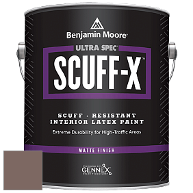 Benjamin Moore 484 Ultra Spec SCUFF-X Interior Matte Finish краска цвет NCS S 6010-Y70R 