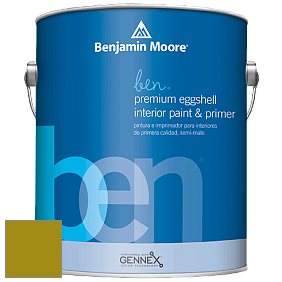 Benjamin Moore Ben W626 Premium Interior Latex Eggshell краска цвет RAL 1027 