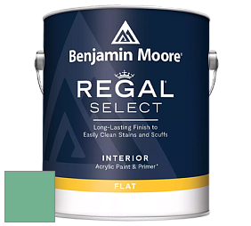 Benjamin Moore 547 Regal Select Waterborne Interior Flat Finish краска цвет NCS S 2040-G 