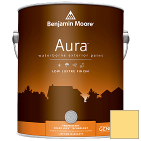 Краска Aura Waterborne Exterior Low Lustre Finish (634) цвет 326 Good Morning Sunshine