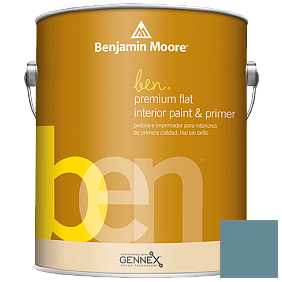 Краска Ben Premium Interior Latex Flat (W625) цвет 1658 Lakeside Cabin
