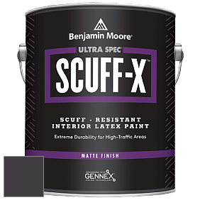 Benjamin Moore 484 Ultra Spec SCUFF-X Interior Matte Finish краска цвет NCS S 8505-R50B 