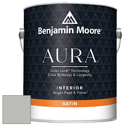 Benjamin Moore Aura 526 Waterborne Interior Satin Finish покрытие цвет NCS S 2502-G50Y 