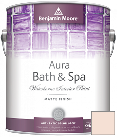 Краска Benjamin Moore Aura Bath & Spa Interior Paint Matte Finish (532) цвет 1212 Sunset Hill