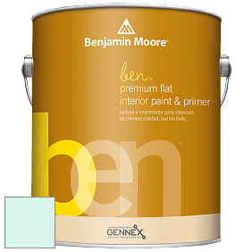 Benjamin Moore Ben W625 Premium Interior Latex Flat краска цвет 2039-70 Refreshing Teal