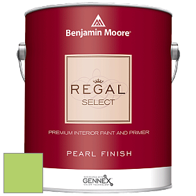 Benjamin Moore 550 Regal Select Waterborne Interior Pearl Finish краска цвет 2031-40 Spring Meadow Green