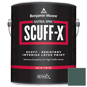 Краска Ultra Spec SCUFF-X Interior Satin Finish (486) цвет 2050-20 Dollar Bill Green
