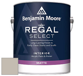 Benjamin Moore 548 IRegal Select Interior Paint - Matte краска цвет 861 Shale