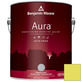 Краска Aura Waterborne Exterior Satin Finish (631) цвет 2025-40 Limelight