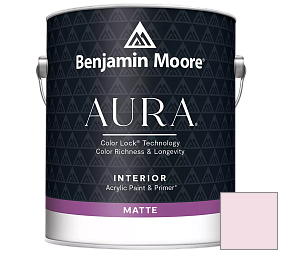 Краска Benjamin Moore Aura Interior Paint - Matte (522) цвет 2085-70 Baby Pink