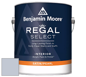 Benjamin Moore 550 Regal Select Waterborne Interior Pearl Finish краска цвет 1423 Angel's Wings
