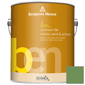 Краска Ben Premium Interior Latex Flat (W625) цвет 553 Richmond Green