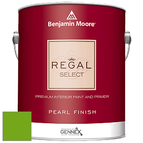 Benjamin Moore 550 Regal Select Waterborne Interior Pearl Finish краска цвет 2031-10 Neon Lime