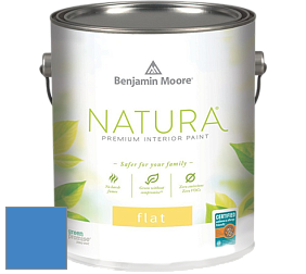 Benjamin Moore 512 Natura Interior Flat Finish матовая краска цвет NCS S 2060-R80B 