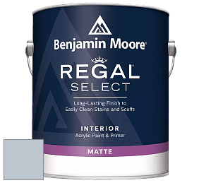 Benjamin Moore 548 IRegal Select Interior Paint - Matte краска цвет 2130-60 Iced Slate