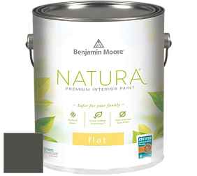 Benjamin Moore 512 Natura Interior Flat Finish матовая краска цвет NCS S 8005-G50Y 