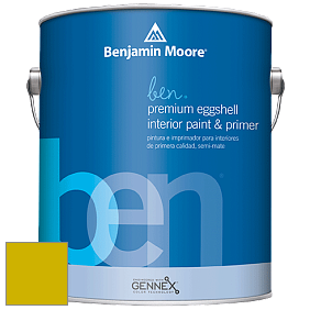 Benjamin Moore Ben W626 Premium Interior Latex Eggshell краска цвет 2024-20 Eve Green