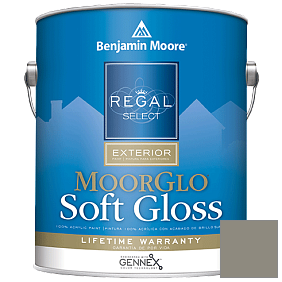 Краска Regal Select Exterior Paint-Moor GloSoft Gloss Finish (W096) цвет 2137-40 Desert Twilight