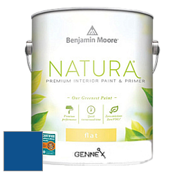 Benjamin Moore 514 Natura Interior Semi-Gloss Finish краска цвет RAL 5017 