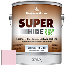 Benjamin Moore 357 Super Hide Zero Voc Interior Eggshell краска цвет 2087-60 Ribbon Pink