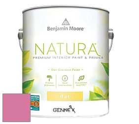 Benjamin Moore 514 Natura Interior Semi-Gloss Finish краска цвет 2086-40 Deep Carnation