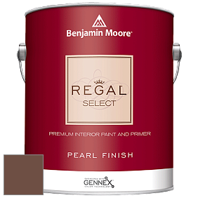 Benjamin Moore 550 Regal Select Waterborne Interior Pearl Finish краска цвет 2095-10 Adirondack Brown