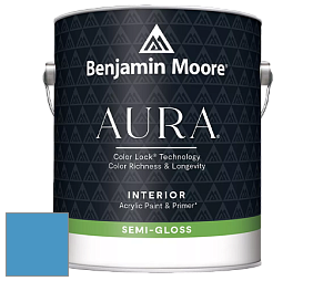 Benjamin Moore Aura 528 Waterborne Interior Semi-gloss Finish краска цвет NCS S 2050-R90B 