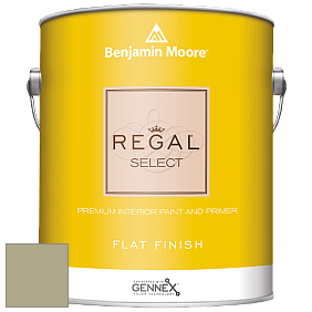 Benjamin Moore 547 Regal Select Waterborne Interior Flat Finish краска цвет AF-400 