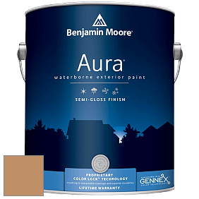 Benjamin Moore Aura 632 Waterborne Exterior Semi-Gloss Finish краска цвет 1104 Desert Beach