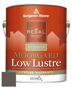 Benjamin Moore W103 Regal Select Exterior Paint-MoorGard Low Lustre Finish краска цвет 2112-30 Stone Brown