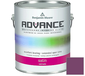 Краска Benjamin Moore 792. Advance Interior Paint-Satin эмаль цвет 2074-20 Summer Plum