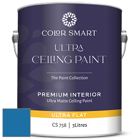 COLOR SMART CS 758 ULTRA CEILING PAINT ультраматовая краска цвет 2064-30 Ol' Blue Eyes