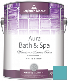 Краска Benjamin Moore Aura Bath & Spa Interior Paint Matte Finish (532) цвет 753 Santa Clara