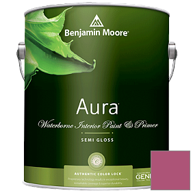 Краска Aura Waterborne Interior Semi-gloss Finish (528) цвет 2078-30 Royal Fuchsia
