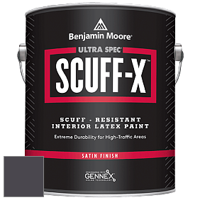 Benjamin Moore 486 Ultra Spec SCUFF-X Interior Satin Finish краска цвет 2117-20 Galaxy