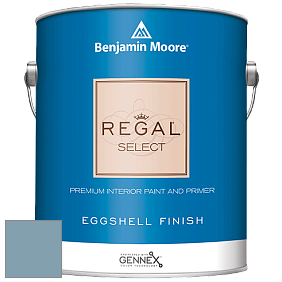 Benjamin Moore 549 Regal Select Waterborne Interior Eggshell Finish краска цвет 1670 Labrador Blue