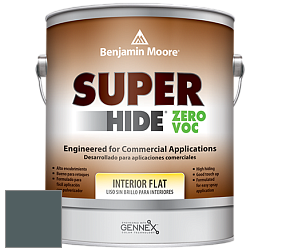 Benjamin Moore 355 Super Hide Zero Voc Interior Flat краска цвет 2136-30 Amazon Green