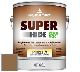 Benjamin Moore 355 Super Hide Zero Voc Interior Flat краска цвет 1049 Toasted Marshmallow