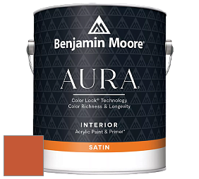 Benjamin Moore Aura 526 Waterborne Interior Satin Finish покрытие цвет NCS S 2075-Y60R 