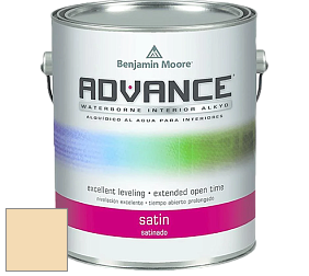 Benjamin Moore 792 Advance Interior Paint-Satin эмаль цвет 198 Cornsilk
