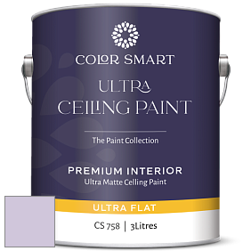 COLOR SMART CS 758 ULTRA CEILING PAINT ультраматовая краска цвет NCS S 1020-R50B 